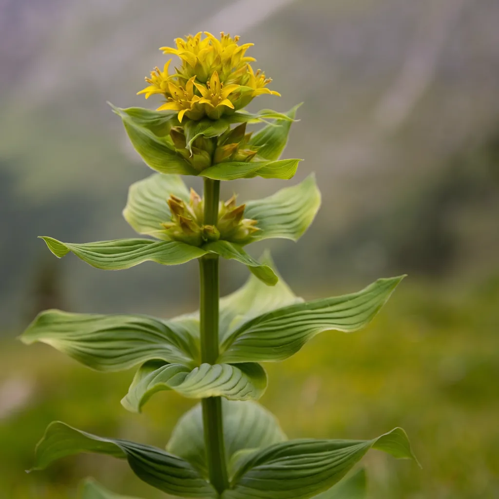 Genziana — pianta della tradizione popolare, richiamo etnobotanico e didattico (Bergamo)