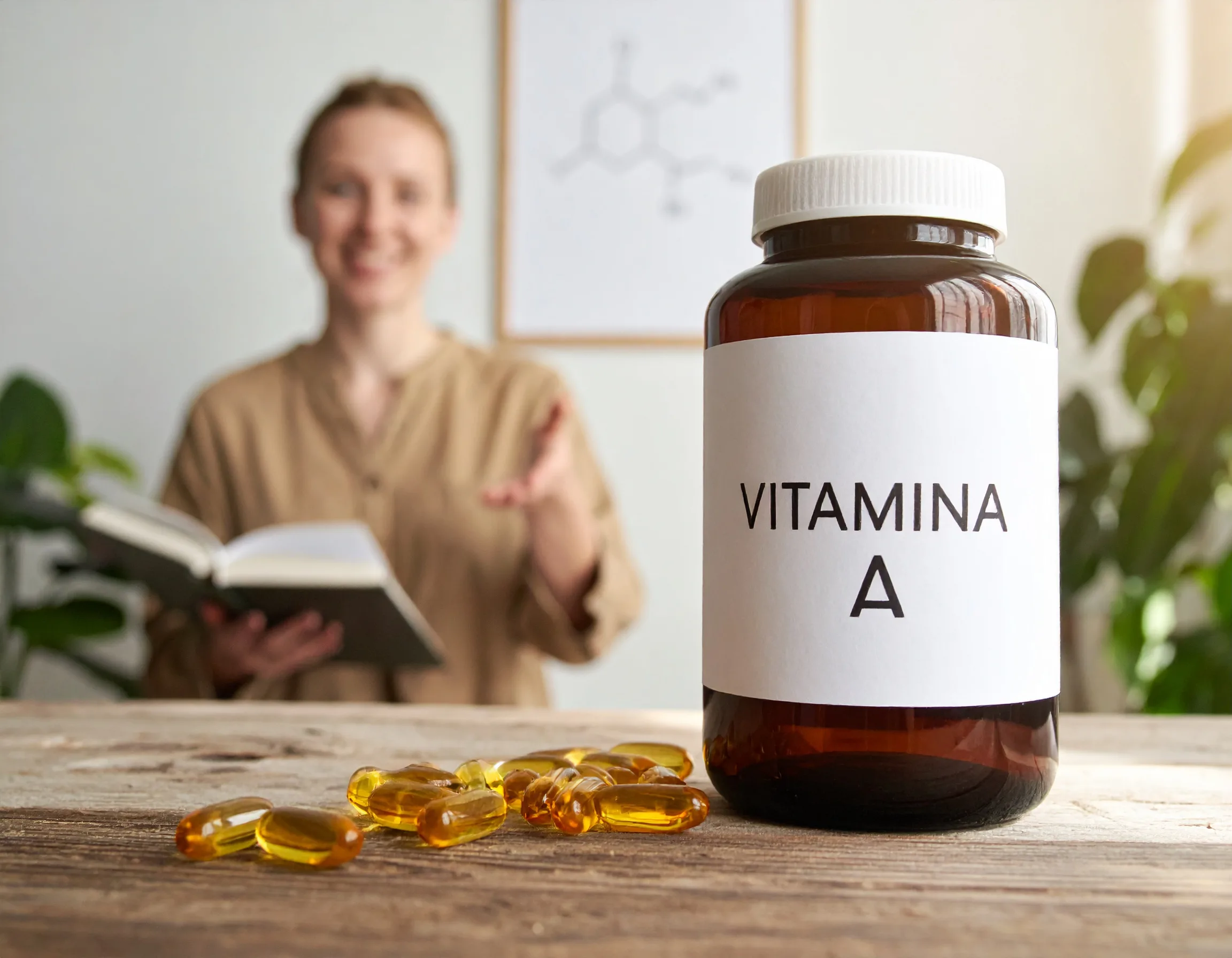 Vitamina A (retinolo) &mdash; molecola nutraceutica studiata nel corso di naturopatia online (Bergamo)
