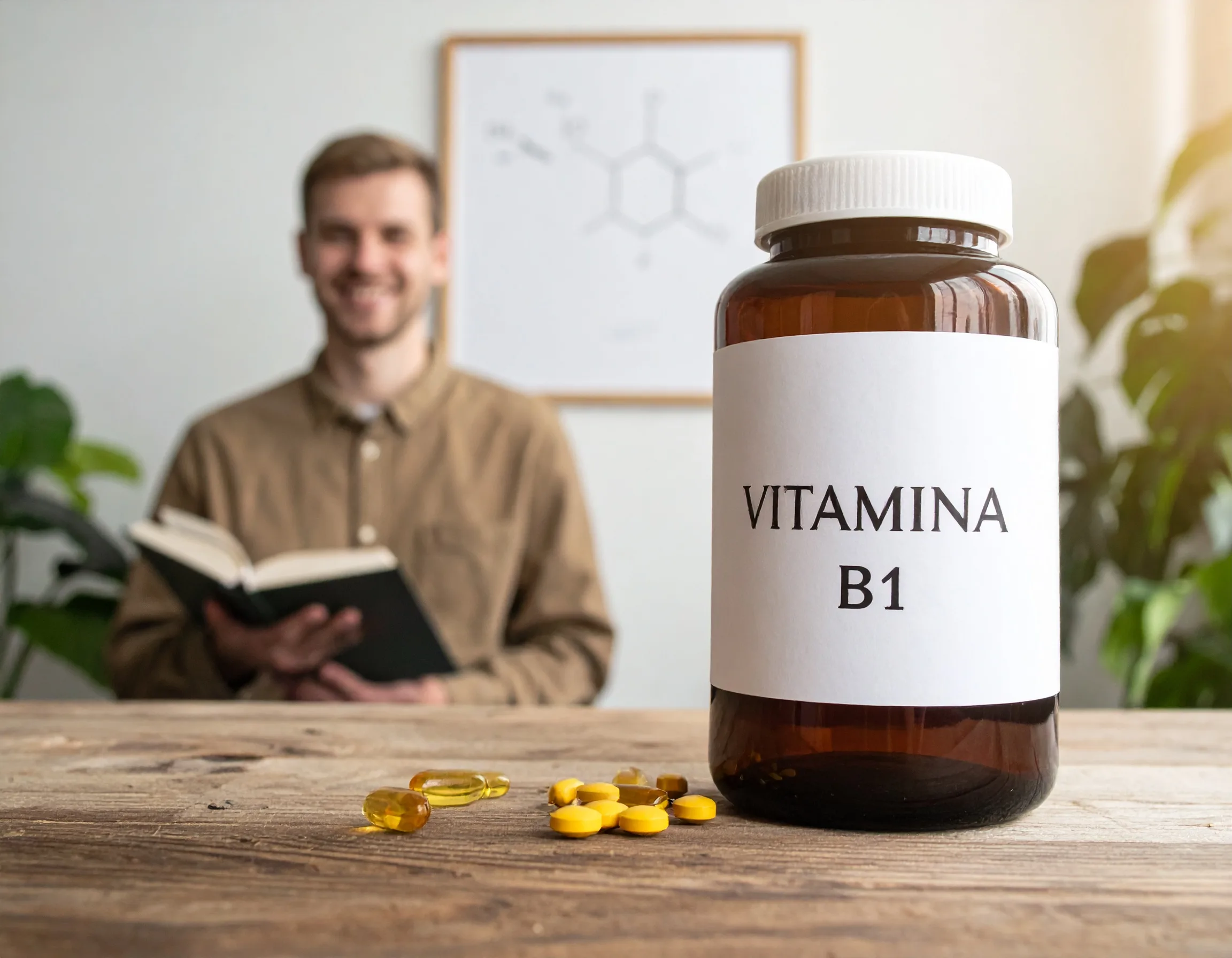 Vitamina B1 (tiamina) &mdash; molecola nutraceutica studiata nel corso di naturopatia online (Arezzo)